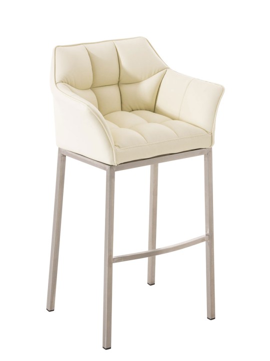 Damaso E bárszék 4 méteres kerettel, krém Damaso E bárszék 4 méteres kerettel, krém