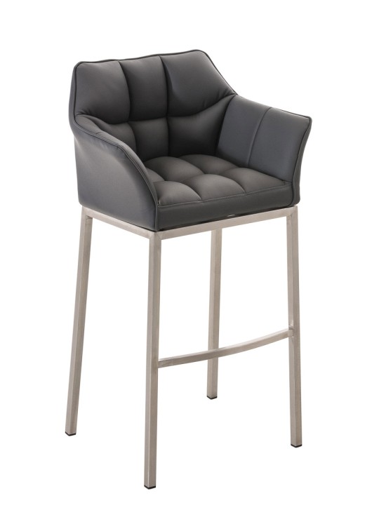 Damaso E bárszék 4 méteres kerettel, szürke