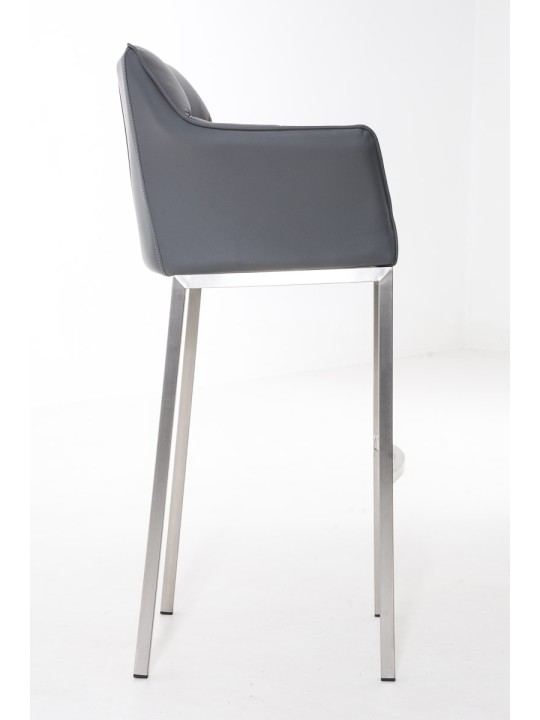 Damaso E bárszék 4 méteres kerettel, szürke