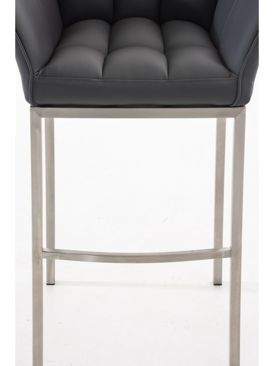 Damaso E bárszék 4 méteres kerettel, szürke