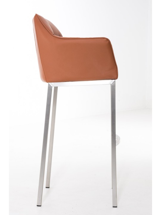 Damaso E bárszék 4 méteres kerettel, világosbarna