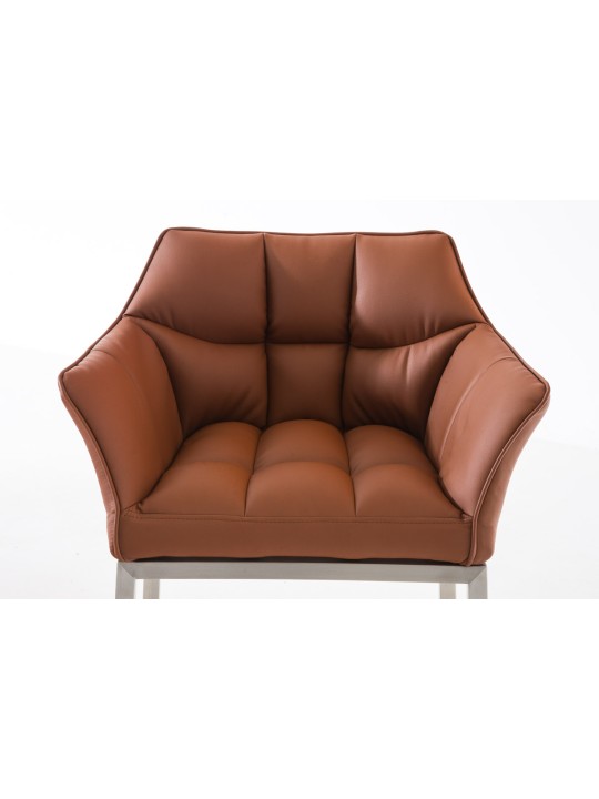 Damaso E bárszék 4 méteres kerettel, világosbarna