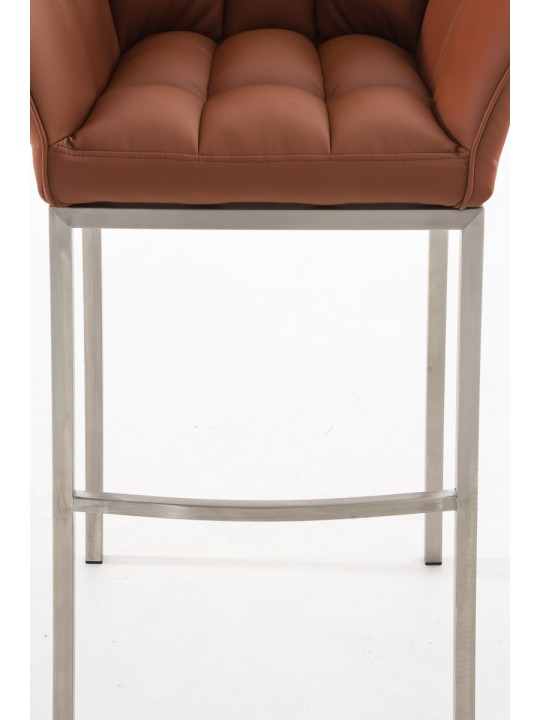 Damaso E bárszék 4 méteres kerettel, világosbarna