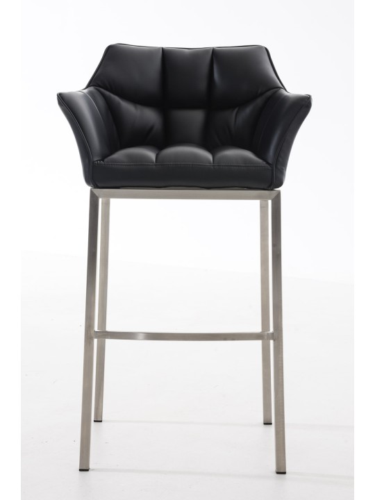 Damaso E bárszék 4 méteres kerettel, fekete