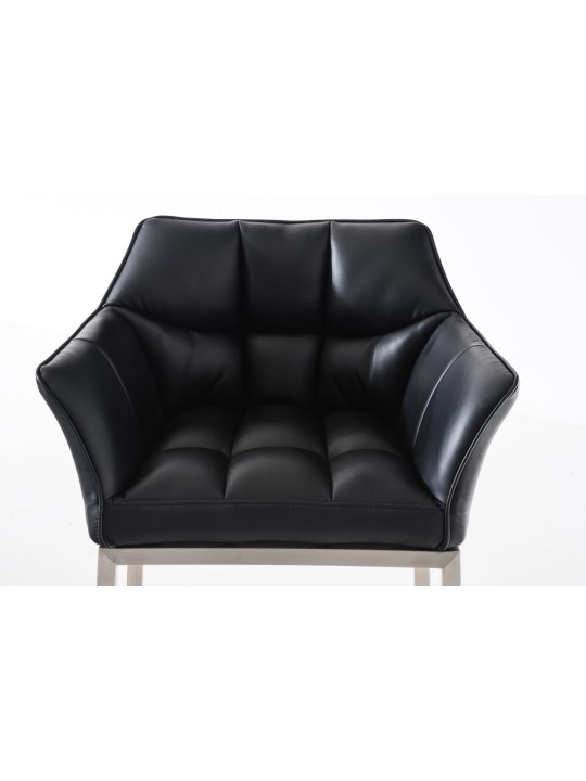 Damaso E bárszék 4 méteres kerettel, fekete