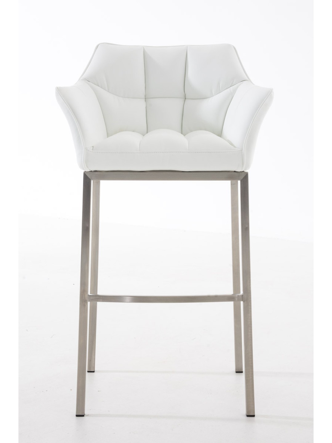 Damaso E bárszék 4 méteres kerettel, fehér