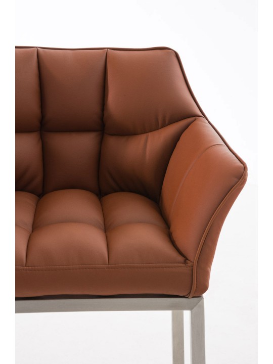 Damaso E bárszék 4 méteres kerettel, világosbarna