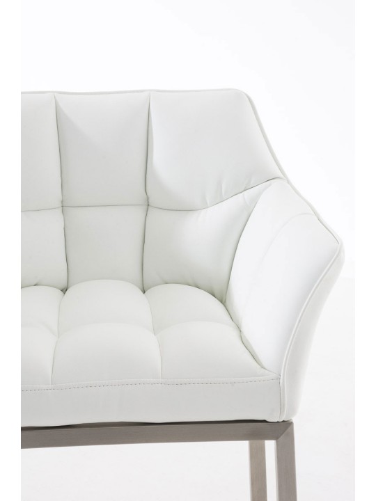 Damaso E bárszék 4 méteres kerettel, fehér Damaso E bárszék 4 méteres kerettel, fehér