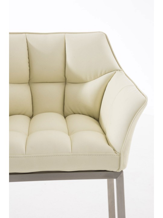 Damaso E bárszék 4 méteres kerettel, krém Damaso E bárszék 4 méteres kerettel, krém