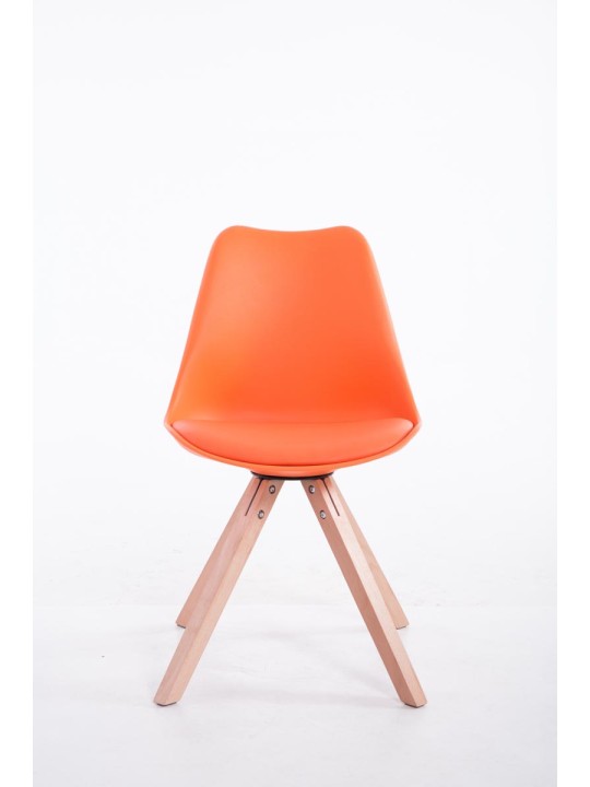 Toulouse Natura Square látogatói szék, narancs