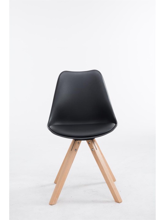 Toulouse Natura Square látogatói szék, fekete