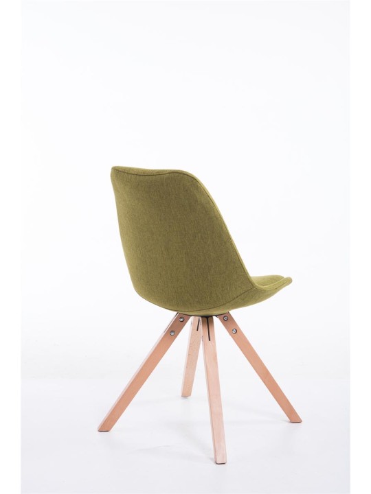 Látogatószék Toulouse szövet Natura Square, zöld