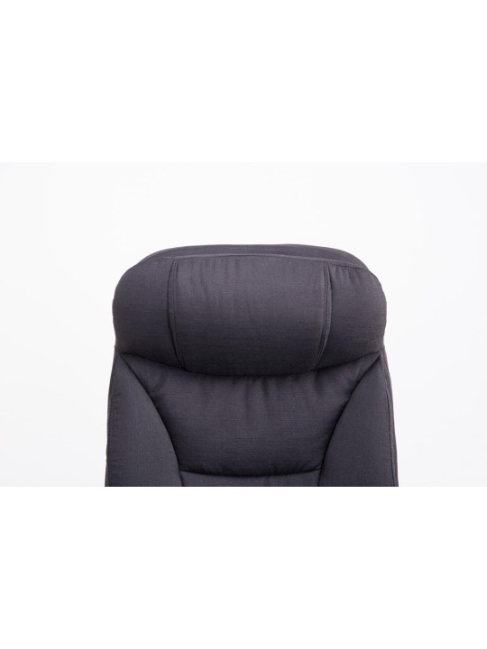 XL irodai szék Troy szövet, fekete