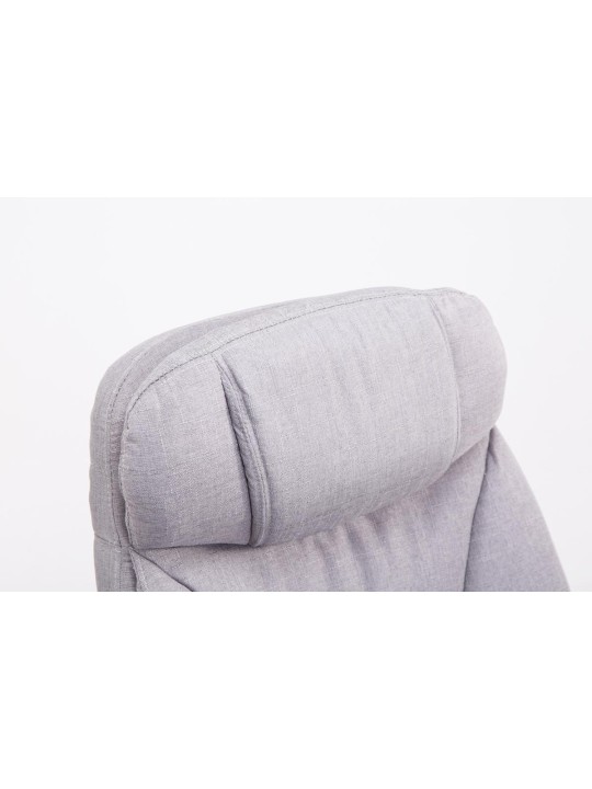 XL irodai szék Troy szövet, szürke