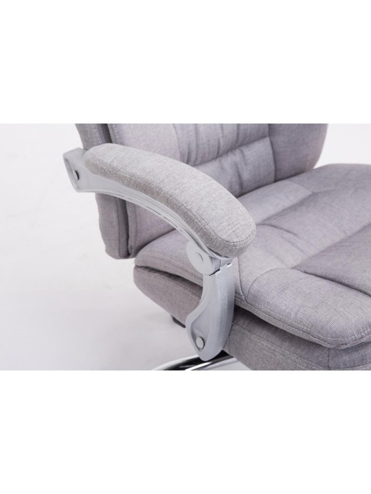 XL irodai szék Troy szövet, szürke