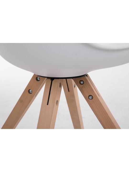 Toulouse Natura Square látogatói szék, fehér