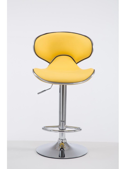 Bárszék Las Vegas V2 króm, sárga