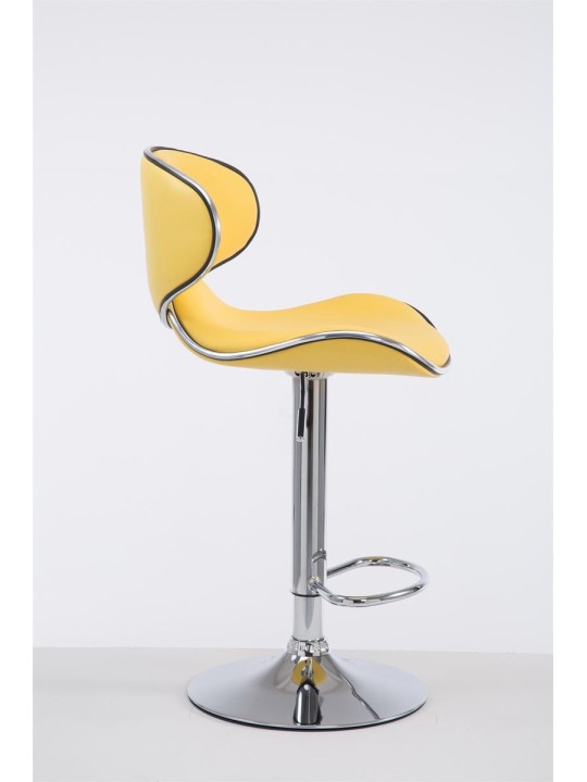 Bárszék Las Vegas V2 króm, sárga