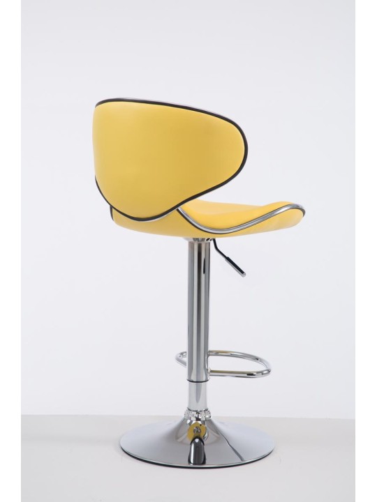 Bárszék Las Vegas V2 króm, sárga