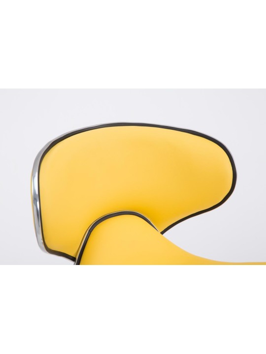 Bárszék Las Vegas V2 króm, sárga