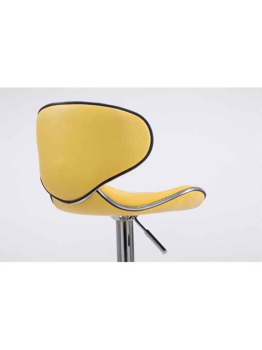 Bárszék Las Vegas V2 króm, sárga