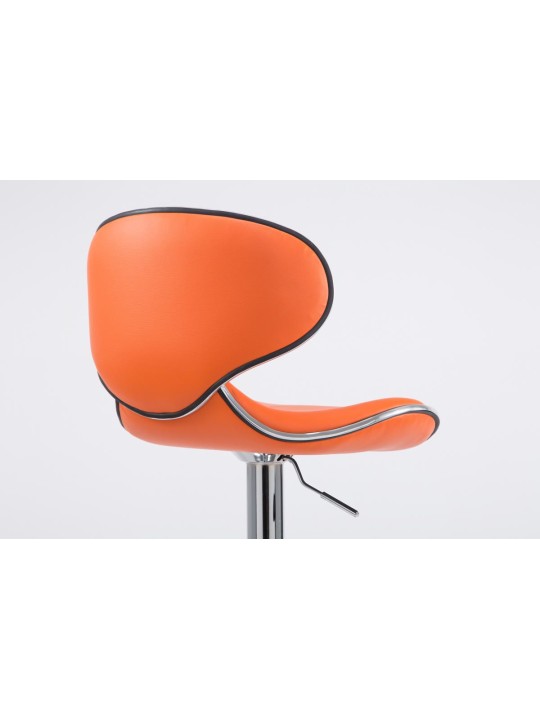 Bárszék Las Vegas V2 króm, narancs