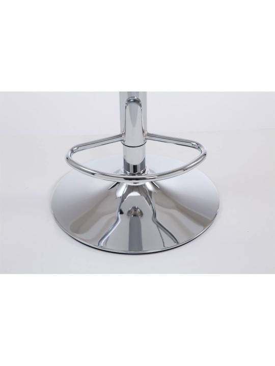 Bárszék Las Vegas V2 króm, krém