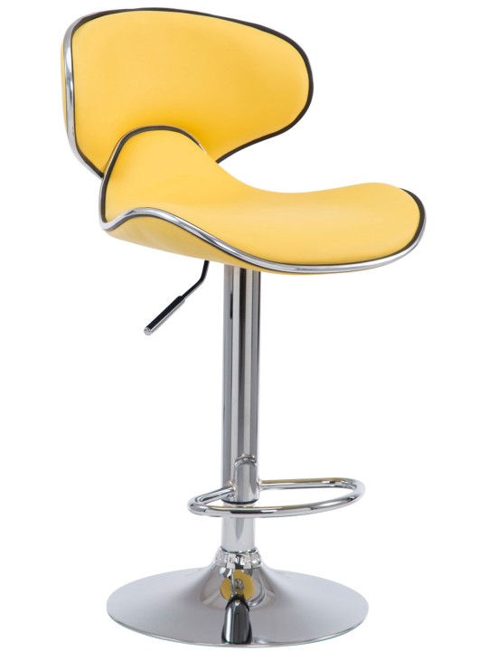 Bárszék Las Vegas V2 króm, sárga