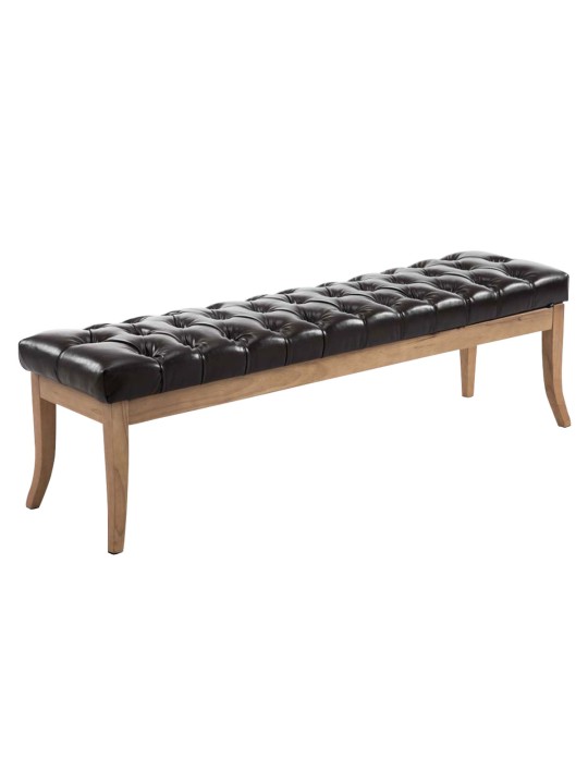 Bench Ramses műbőr antik-light 150, barna