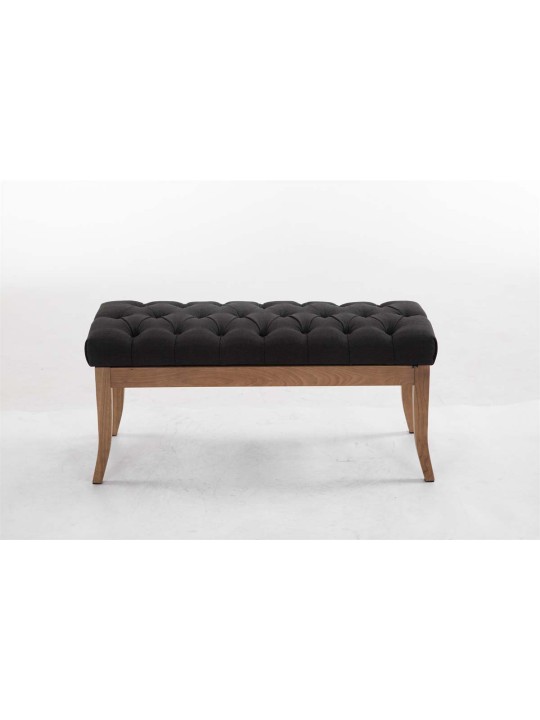 Bench Ramses szövet antik-light 100, sötétszürke