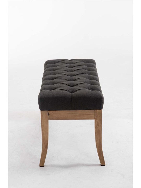 Bench Ramses szövet antik-light 100, sötétszürke