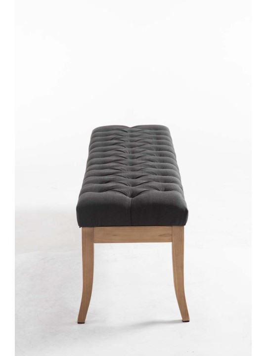 Bench Ramses szövet antik-light 150, sötétszürke