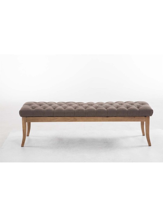 Bench Ramses szövet antik-light 150, taupe