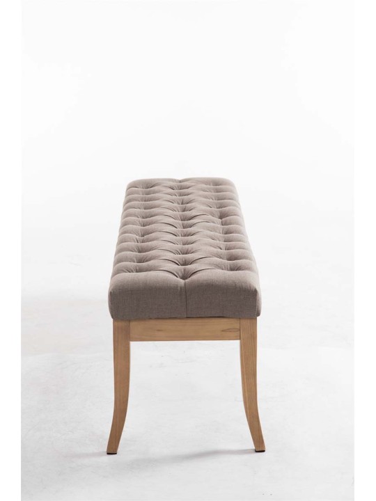Bench Ramses szövet antik-light 150, taupe