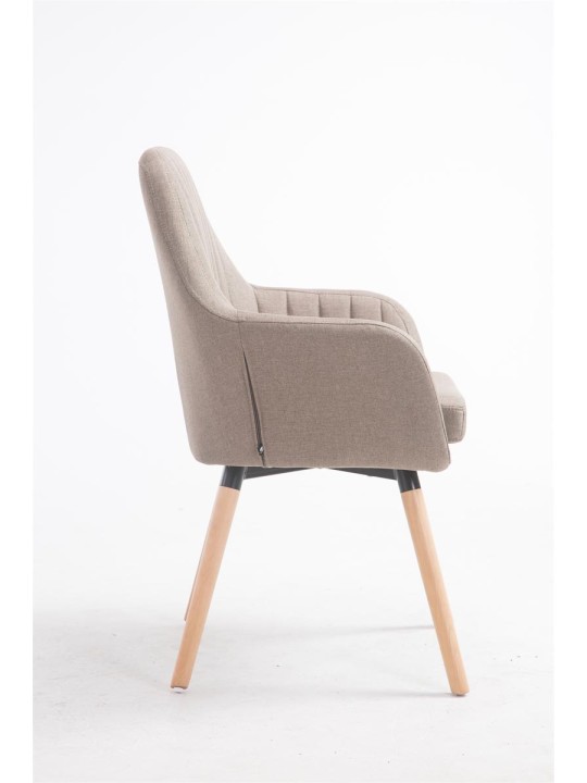 Szék Florian szövet Natura, taupe