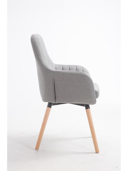 Szék Florian szövet Natura, szürke