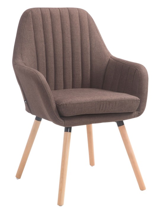 Szék Florian szövet Natura, barna