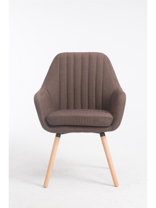 Szék Florian szövet Natura, barna