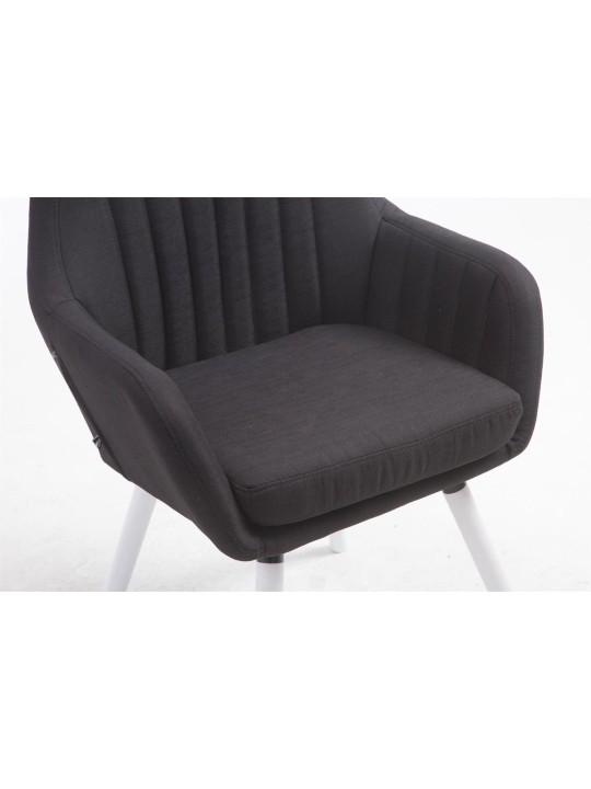 Szék Flórián szövet, fekete