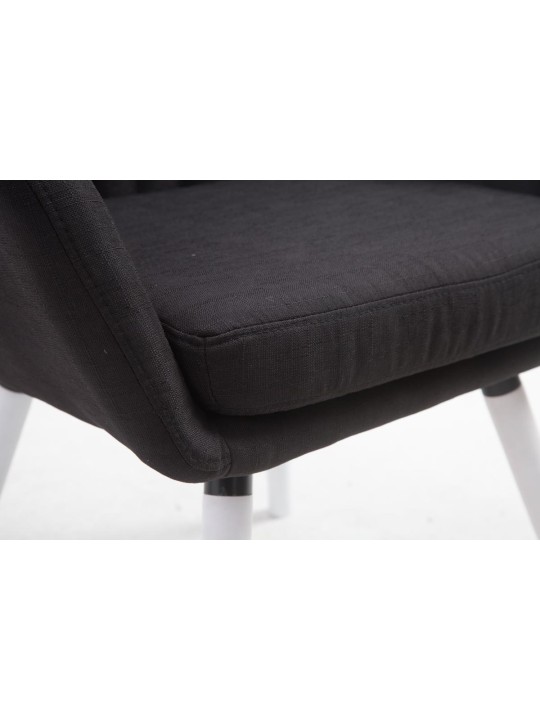 Szék Flórián szövet, fekete