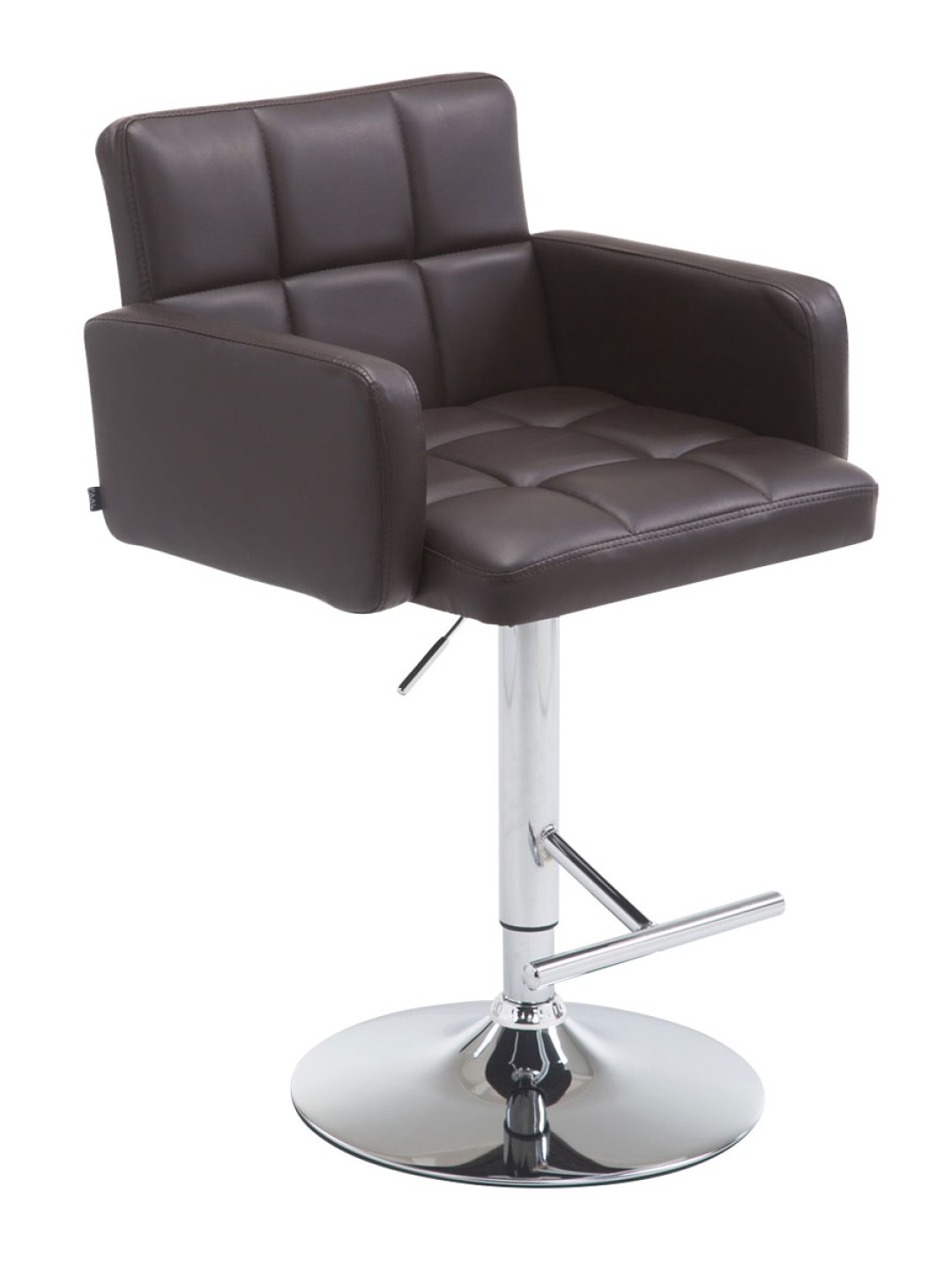 Bárszék Los Angeles műbőr C, barna