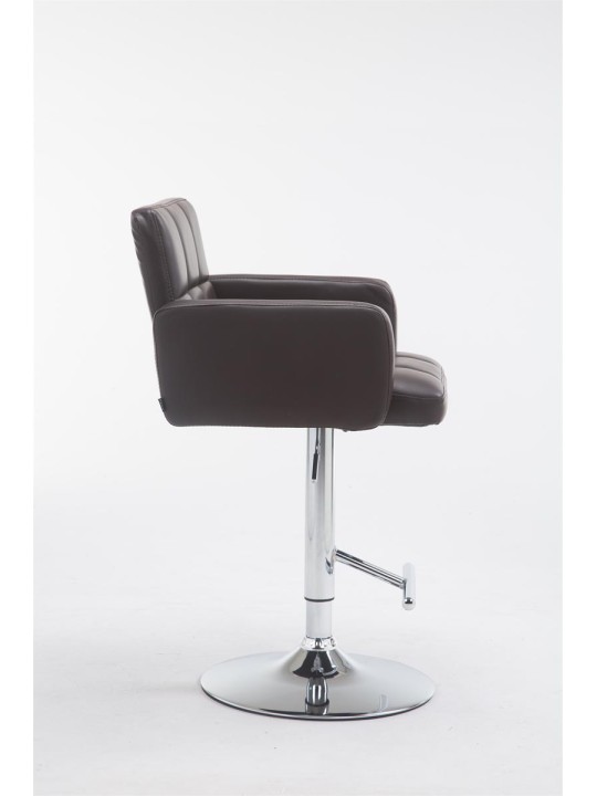 Bárszék Los Angeles műbőr C, barna