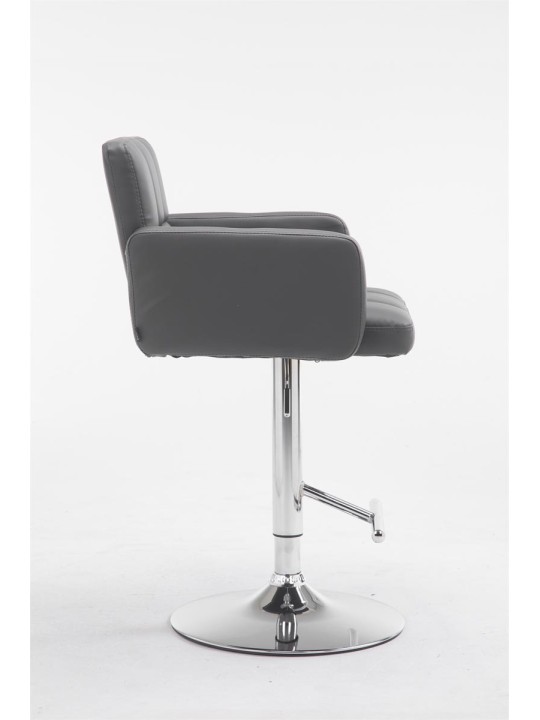 Bárszék Los Angeles műbőr C, szürke