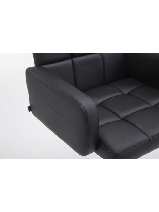 Bárszék Los Angeles műbőr C, fekete