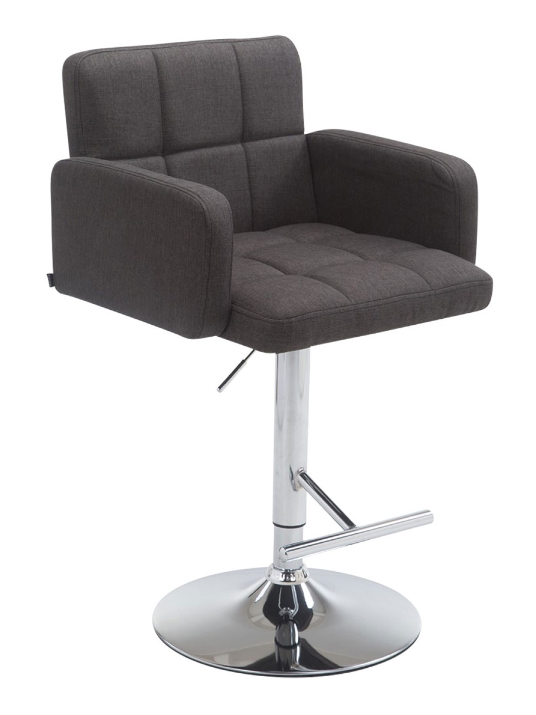 Bárszék Los Angeles szövet C, sötétszürke