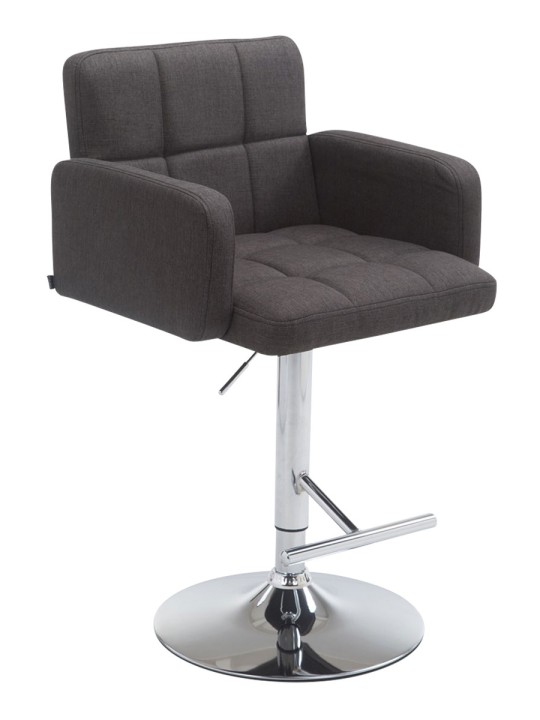 Bárszék Los Angeles szövet C, sötétszürke