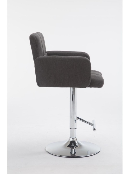 Bárszék Los Angeles szövet C, sötétszürke