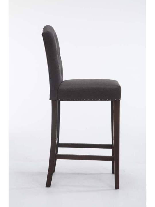 Louise bárszék antik szövet, sötétszürke