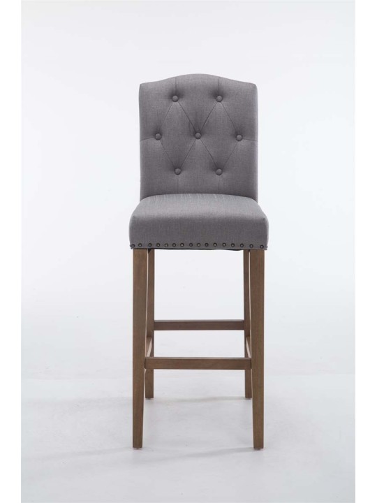 Bárszék Louise szövet antik-könnyű, világosszürke