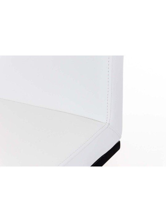 Bárszék Panama B műbőr, fehér
